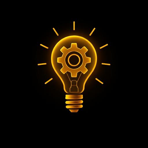 Lightbulb icon representing innovation and technology leadership