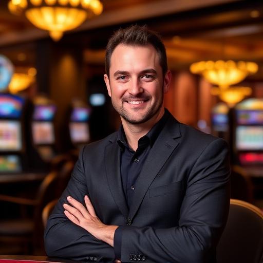 James Taylor, Gaming Operations Lead, professional portrait at casino table