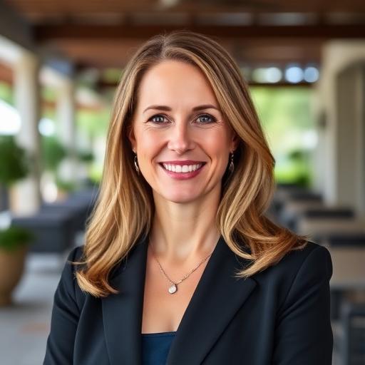 Sarah Williams, Event Operations Manager, professional portrait at resort venue