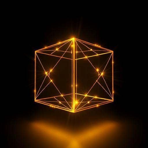 3D visualization icon representing revolutionary event planning technology