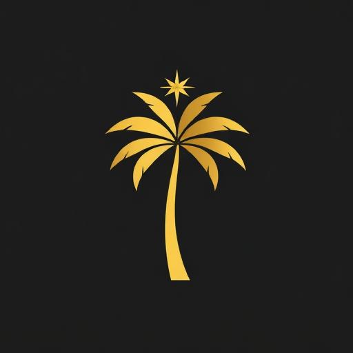 Palm tree icon representing exclusive tropical expertise in Cairns casino events